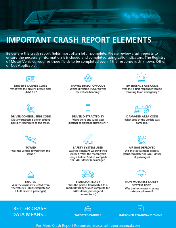 Crash Report Review Guidelines Mass Crash Report Manual