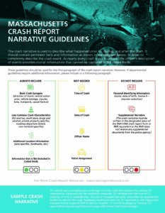 Narrative Guidelines V Mass Crash Report Manual