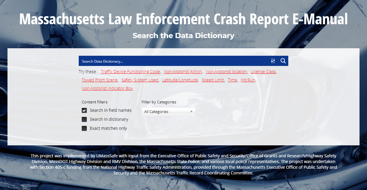 E-Manual Pt 2 Image - Mass Crash Report Manual